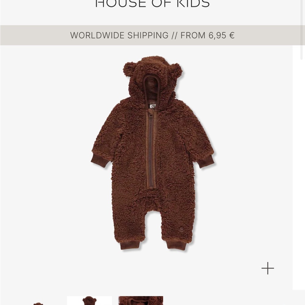 Cozy Teddy Fleece One-Piece in Navy Blue